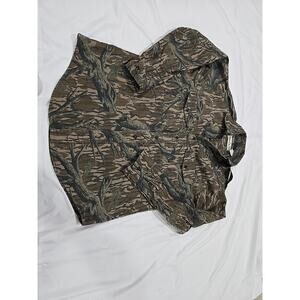 Gander Mountain Vintage Camo Shirt Mossy Oak Treestand Small Reg (4a)